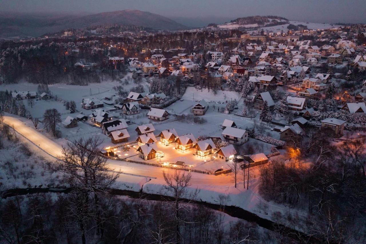 Dolina Barw - Caloroczne Domki Na Wynajem รับกา ภายนอก รูปภาพ