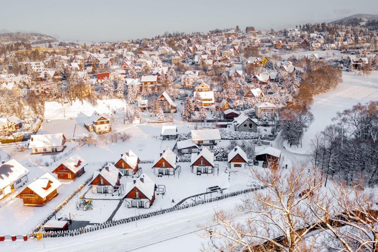 Dolina Barw - Caloroczne Domki Na Wynajem รับกา ภายนอก รูปภาพ
