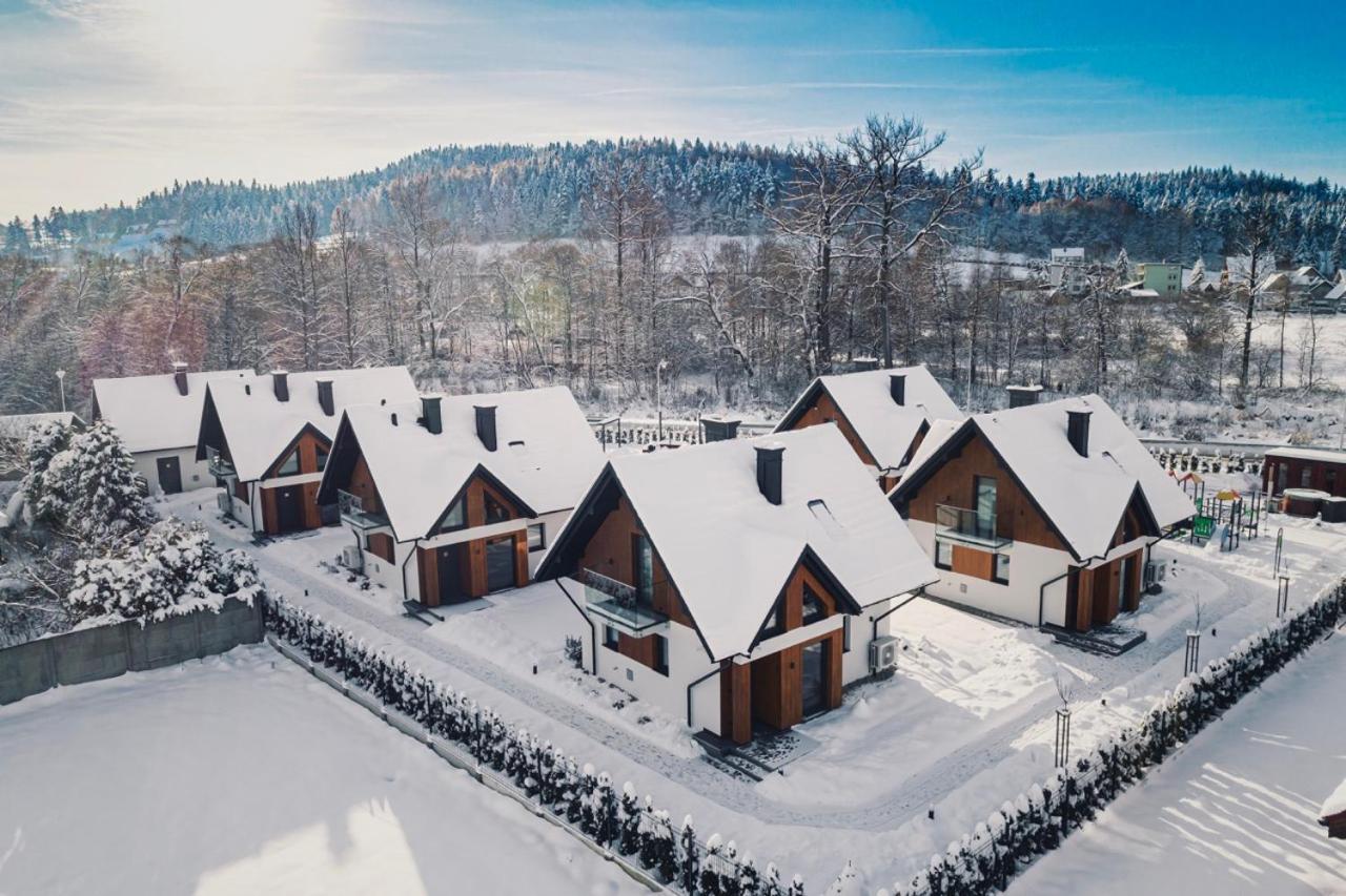 Dolina Barw - Caloroczne Domki Na Wynajem รับกา ภายนอก รูปภาพ